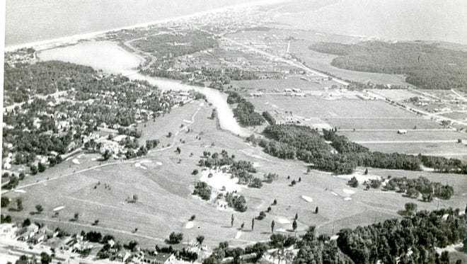 Aerial view of the Rehoboth Beach Country Club.