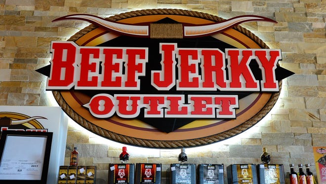The Beef Jerky Outlet has opened in Rehoboth Beach, Del. Thursday, Sept. 28, 2017.