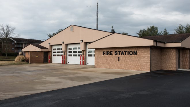 An exterior view of Fire Station One on Beaglin Park Drive on Thursday, Feb. 23, 2017.