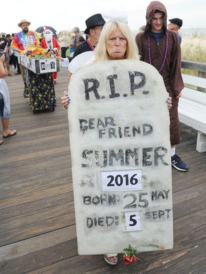 The tombstone for Summer 2016