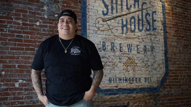 Dan Sheridan, owner and chef of Stitch House Brewery, a new brewery opening on N. Market St. in downtown Wilmington in coming weeks.