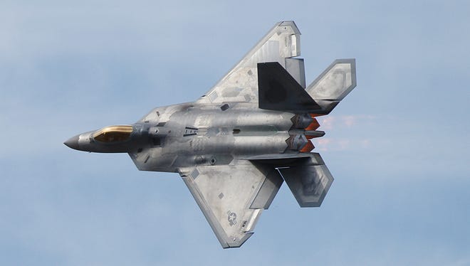 The U.S. Air Force's F-22 Raptor Demo Team will be coming to the OC Air Show on June 17-18, 2018.