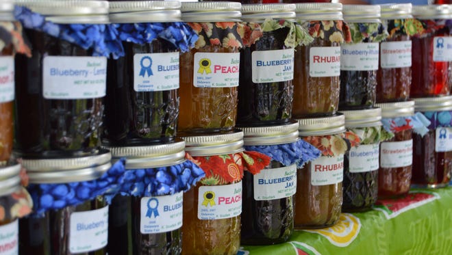 Krista Scudlark sells her Backyard Jams and Jellies at special events, festivals and Farmer’s Markets. She makes more than 85 flavors.