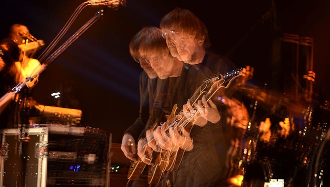 Trey Anastasio performs during "A Concert For Island Relief" at Radio City Music Hall on January 6, 2018 in New York City.