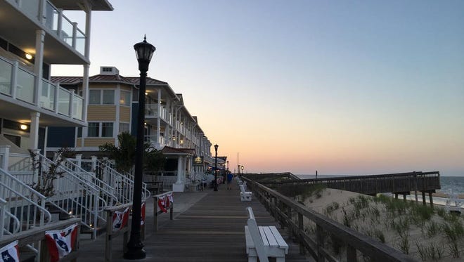 The oceanfront at Bethany Beach, via Instagram user Robert Skibicki.