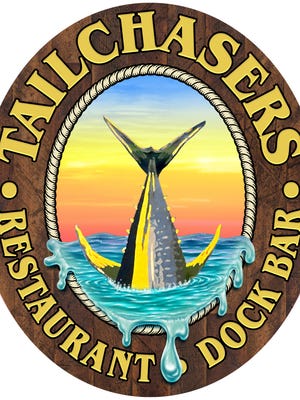 The logo for the new Tailchasers Restaurant & Dock Bar near 123rd Street in Ocean City.