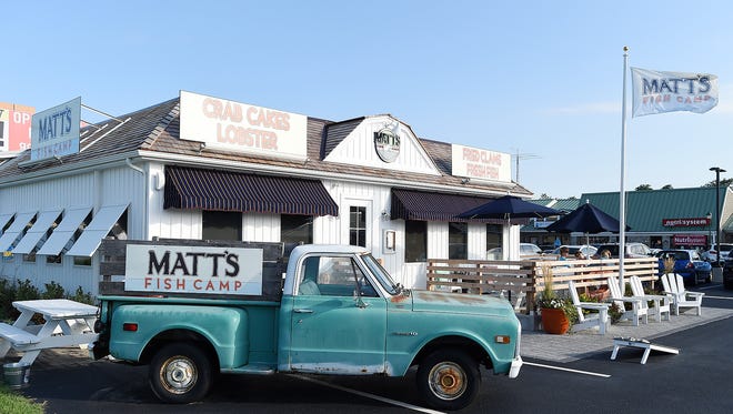 Matt's Fish Camp, SoDel Concepts' newest restaurant, is located on Tenley Court off Coastal Highway near Lewes.