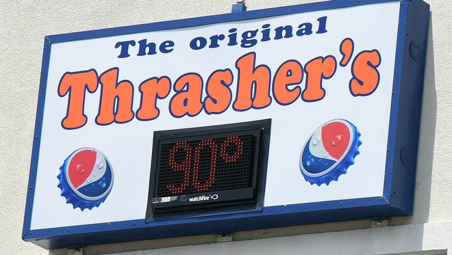 90-degree days haven't been that unusual during July and August, even in Rehoboth Beach.