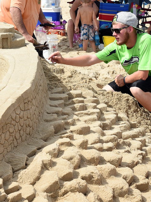 The 38th Annual Rehoboth Beach-Dewey Beach Chamber of Commerce Sandcastle Contest was held on Saturday September 10.