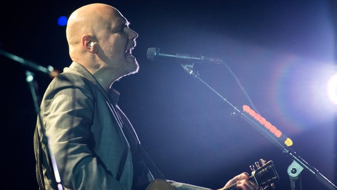 Billy Corgan of The Smashing Pumpkins will bring his limited run of solo concerts to The Grand next week.