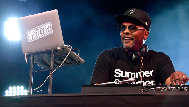 DJ Jazzy Jeff performs at the  Hangout Music Festival on May 18 in Gulf Shores, Alabama.