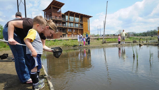 Amaze the kids at the Dupont Environmental Education center on the Wilmington riverfront.