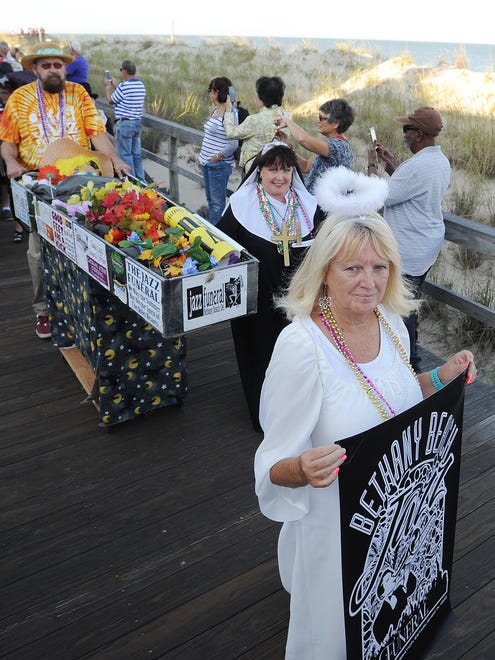The 32nd Annual Bethany Beach "Jazz Funeral" was held on the boardwalk in Bethany Beach on Labor Day Monday with a large crowd on hand to usher out another summer season in the "Quiet Resorts".
Special to the Daily Times / Chuck Snyder