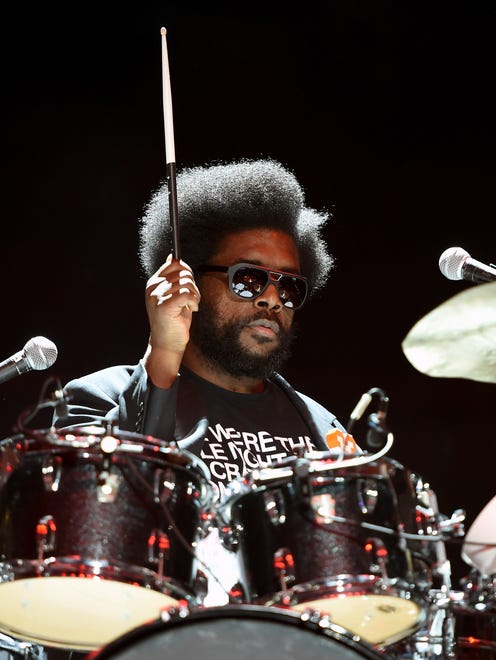 Jimmy Fallon shared a video of a roomful of Eagles fans including Ahmir Khalib " Questlove " Thompson and The Roots celebrating during last year ' s Super Bowl.
