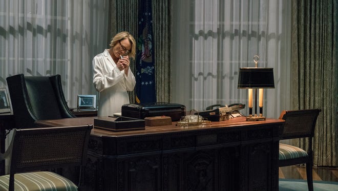 Robin Wright as Clair Underwood in Netflix's "House of Cards." Photo by David Giesbrecht / Netflix