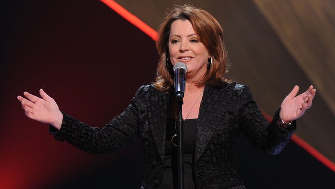 Comedian Kathleen Madigan performs as part of CMT Presents "Ron White's Comedy Salute To The Troops."