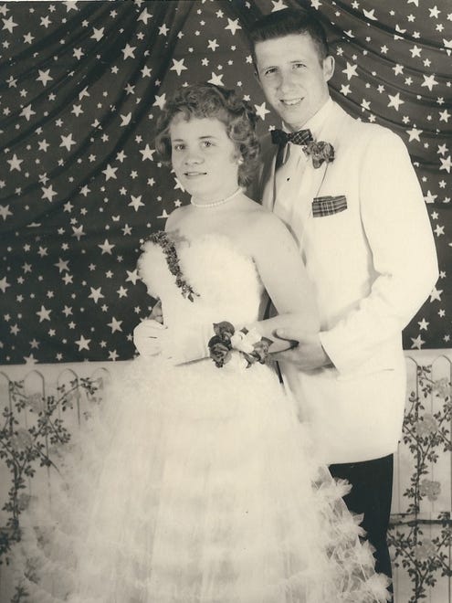 Corrine (Moore) Goodman and now-husband Roger Goodman attended her 1959 and 1960 proms at Middletown High School and his proms the same years at Delaware City High School.
