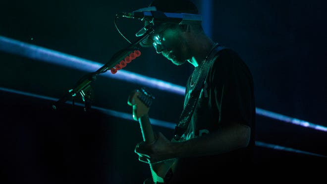 Portugal. The Man performs Saturday night on the Lawn Stage during day 3 of Firefly Music Festival in Dover.