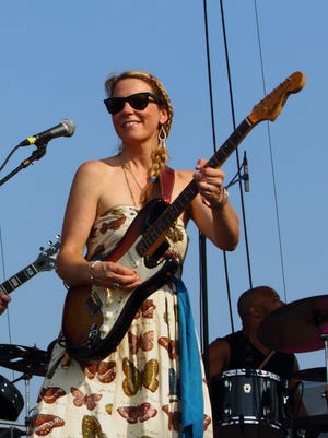 Susan Tedeschi of Tedeschi Trucks Band performs at Lockn' Music Festival on Sept. 8, 2013 in Arrington, Virginia.