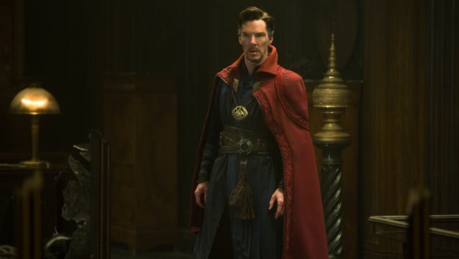 Benedict Cumberbatch makes his debut as Stephen Strange in 'Doctor Strange.'