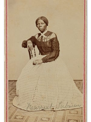 A previously unrecorded photo of Harriet Tubman, circa 1860s, sold Thursday at auction for $161,000.