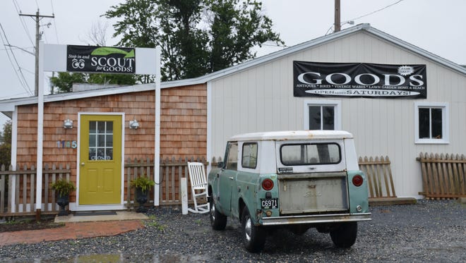 1968 International Scout at Goods by the Trail antique store in Lewes, DE.