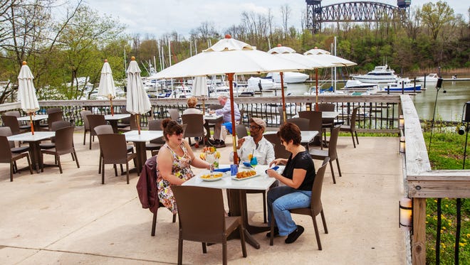 News Journal file photo
A 2013 photo of Aqua Sol's patio overlooking the Summit Point Marina.