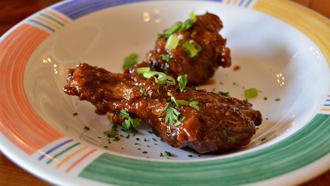 Tangy and fiery duck wings from The Big Easy on 60.
