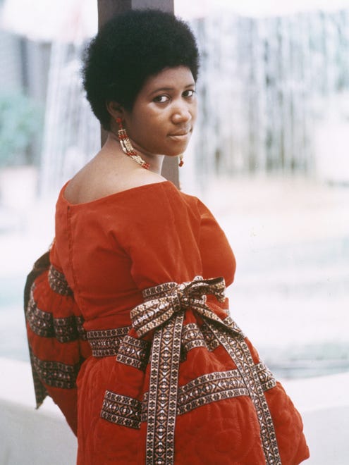 Aretha Franklin signed to Atlantic Records in 1967 at age 24.
