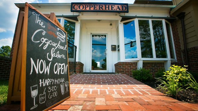 A new bar has quietly opened in Greenville called the Copperhead Saloon which opened June 9, offering a variety of small plates and old-fashioned, historic cocktails.