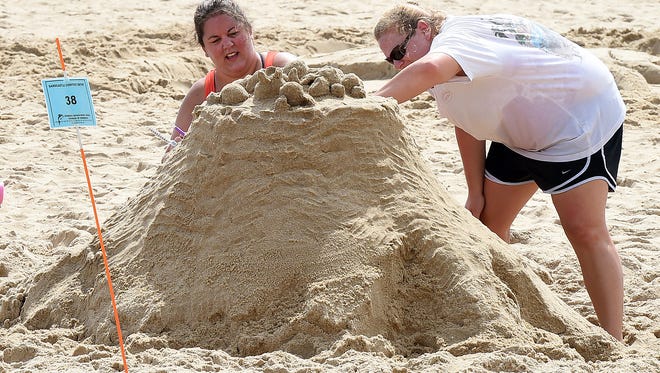 The 38th Annual Rehoboth Beach-Dewey Beach Chamber of Commerce Sandcastle Contest was held on Saturday September 10.