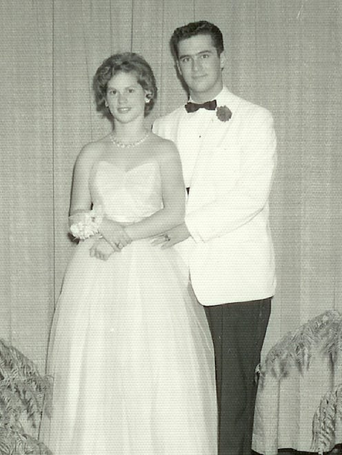 Robert T. Miller and his date, Sue Corrigan, at his prom from 1961 at Salesianum School. Sue was a Junior at Mt. Pleasant High.