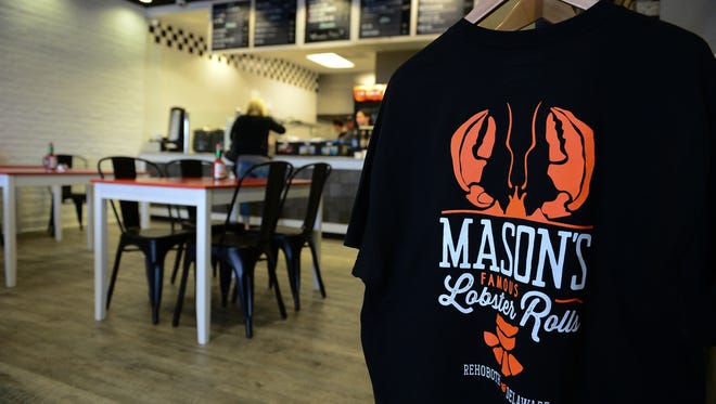 Mason's Famous Lobster Rolls has opened in Rehoboth Beach. Monday, March 21, 2017.