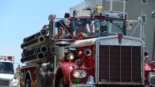 Clinton, Maryland during the 2017 Maryland Fireman Association Parade held in Ocean City on Wednesday, June 21, 2017.