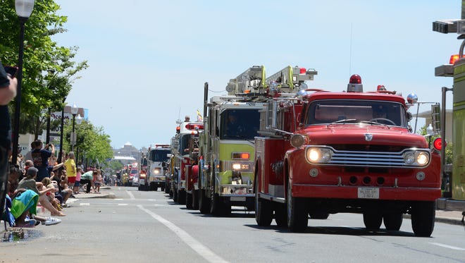 2017 Maryland Fireman Association Parade held in Ocean City on Wednesday, June 21, 2017.