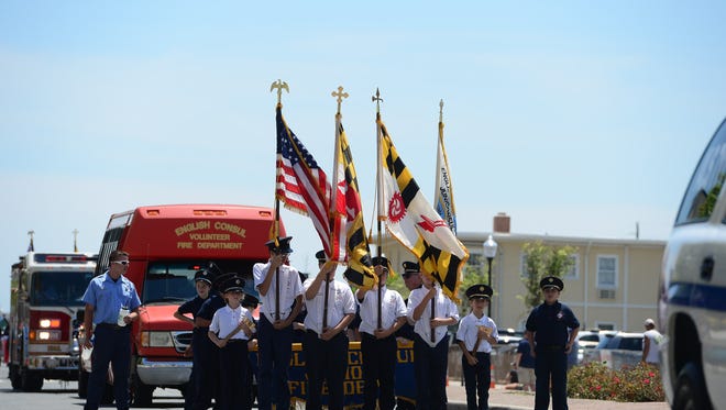 English Council Junior Firefighters during the 2017 Maryland Fireman Association Parade held in Ocean City on Wednesday, June 21, 2017.
