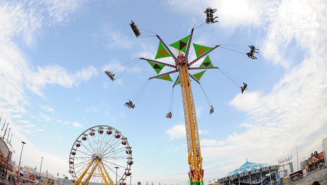 Crowds hit the fair in 2012. See more vintage images of the Delaware State Fair.