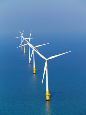 The UK’s largest offshore wind farm is situated on the southern side of the outer Thames estuary.