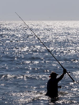 The Town of Ocean City recently passed an ordinance that disallows surf fishers to use any type of vehicle or machine to put bait in the water. Fishers must manually cast their line.