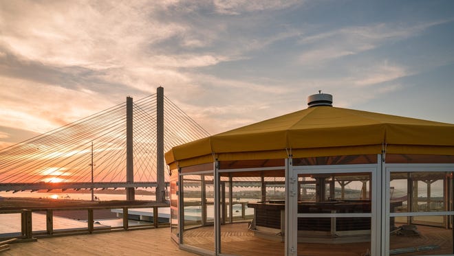 The new Big Chill Beach Club at the Indian River Inlet in Delaware Seashore State Park is one new amenity that may be enticing people to spend more nights at Delaware's state parks.