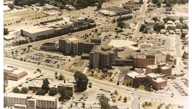 An aerial view of PRMC.