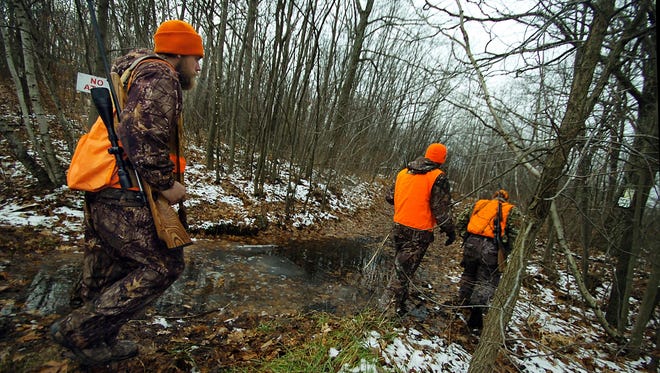 New Maryland hunting rules mandate that landowners must wear blaze orange while hunting on their own property.