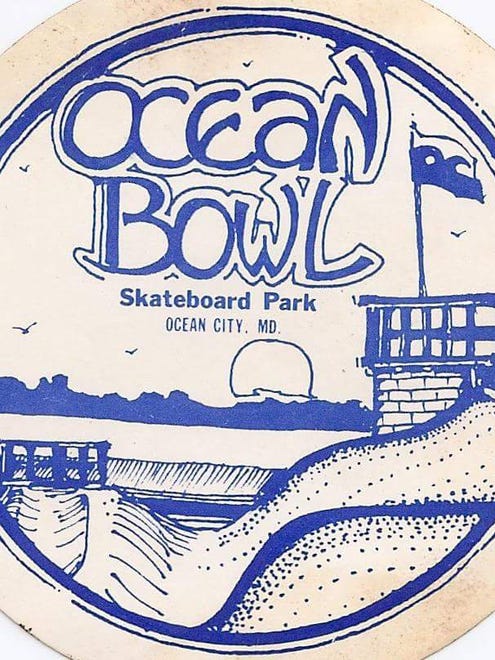 The original Ocean Bowl logo by David Powell.