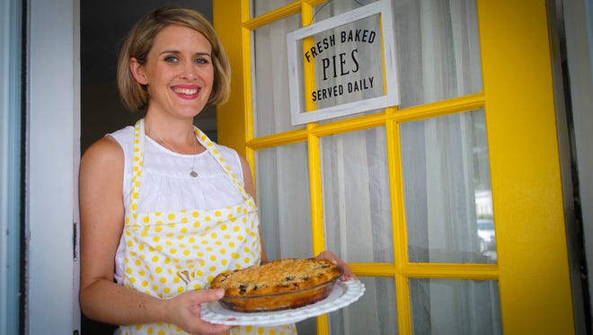 Amy Watson Bish loves making pies. She will enter eight pies in the Delaware State Fair.