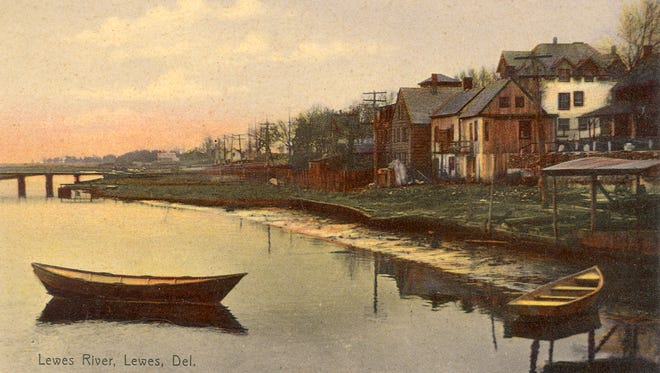 Lewes River postcard.