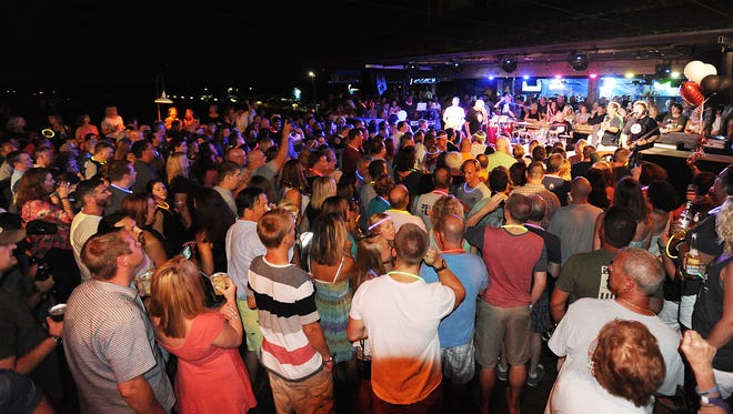 Fans packed the Rusty Rudder in Dewey Beach for the 25th anniversary show by Love Seed Mama Jump.