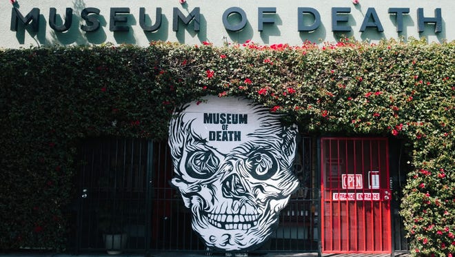 California: The Museum of Death, Los Angeles: Satisfy your interest in the macabre at The Museum of Death, located on Hollywood Boulevard. Founded in 1995, the museum boasts stomach-churning exhibits such as morgue photos and pictures of famous crime scenes. It’s also home to serial murderers’ artwork, replicas of execution devices and all manner of gruesome death videos, according to the museum website. Admission is $17, and the museum is open daily.