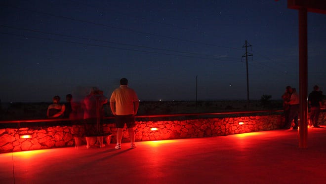 Texas: Marfa Lights, Marfa: There’s an ongoing debate over whether the Marfa lights are a paranormal phenomenon or a manmade one, but whichever you believe, these mystery lights are worth checking out. First reported during the 19th century, the lights randomly appear along the horizon. They might be stationary or moving, and their colors alternate between red, white and blue. An official Marfa Lights Viewing Area area is located on Highway 90, nine miles east of Marfa.