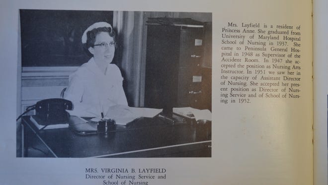A photo of Virginia Layfield.