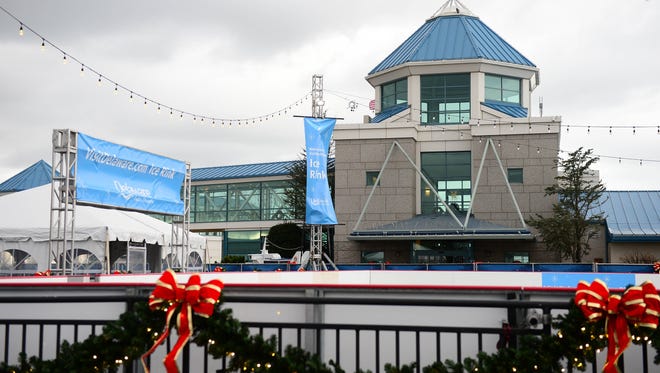 The new larger "Visit Delaware Ice Rink" at the Winter Wonderfest Center located at the Cape May-Lewes Ferry Terminal and also in the Cape Henlopen State Park. That will run Nov. 17 to December 31, 2017.